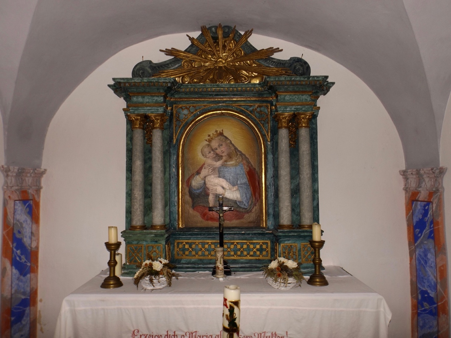Der Altar der Hofkapelle